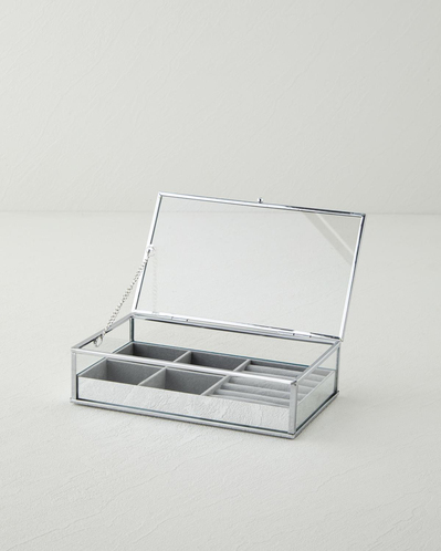 Tano Takı Kutusu 21x12x5,5 cm Silver