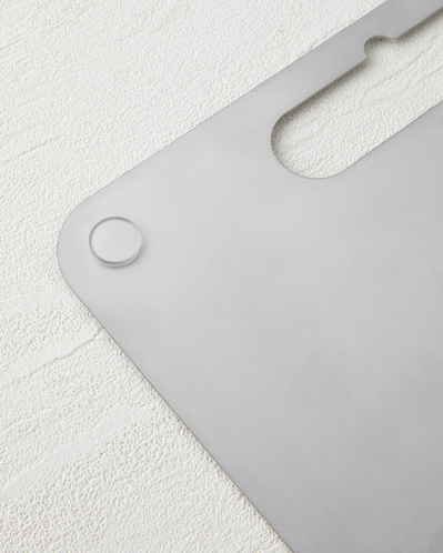 Titan Cut Paslanmaz Çelik Kesme Tahtası 24x34 cm Gri