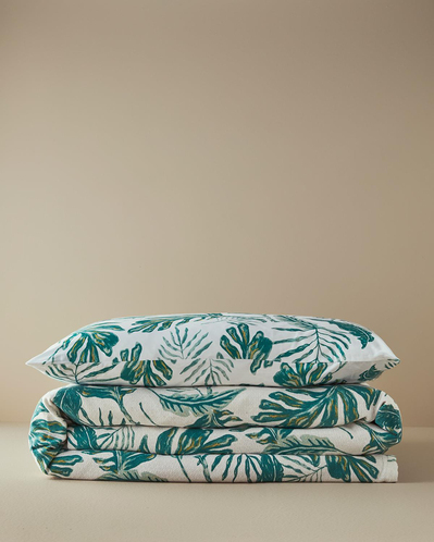 Tropical Breeze Tek Kişilik Pike Takımı Yeşil