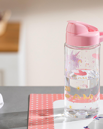 Unicorn Trian Kız Çocuk Suluk 500 ml Pembe