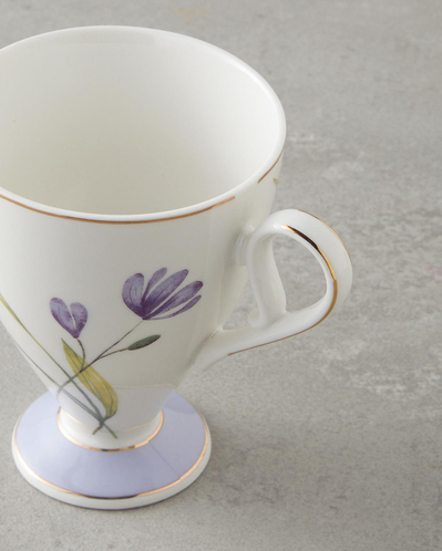 Valentina New Bone China Kupa 300 ml Lila