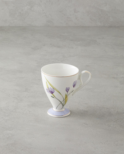 Valentina New Bone China Kupa 300 ml Lila