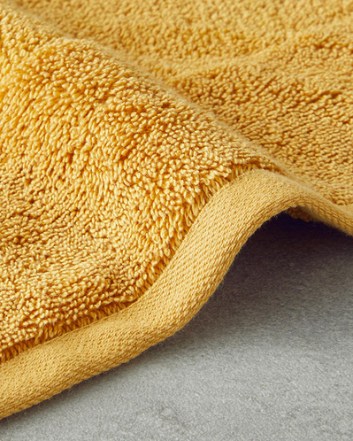 Velvet Touch Pamuklu Yüz Havlusu 50x80 cm Sarı