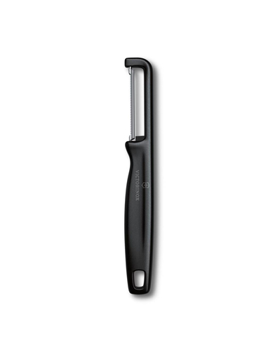 Victorinox IOTA Tırtıklı Kenar Çift Taraf Soyacak Siyah