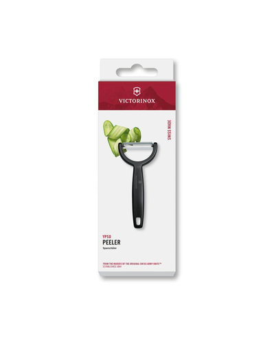 Victorinox YPSO Tırtıklı Kenar Çift Taraf Soyacak Siyah