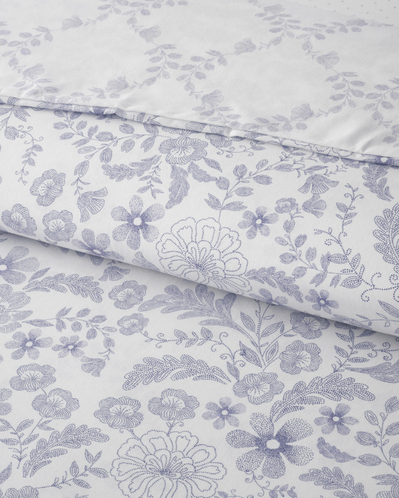 Vionne Kolay Ütülenir Tek Kişilik Çarşaflı Nevresim Takımı 160x220 cm Lila