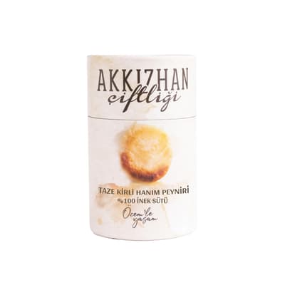 Akkızhan Çiftliği Taze Gömeç Kirli Hanım Peyniri 220 gr