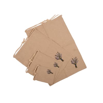 Kisthene Home Kese 4'lü / Nakışlı