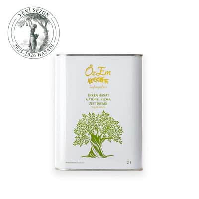 Özem Erken Hasat Natürel Sızma Zeytinyağı 2 lt