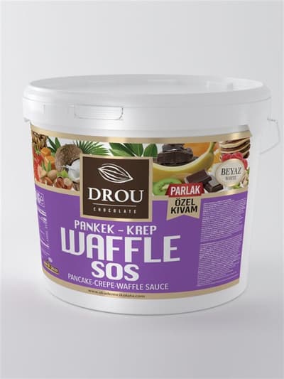 Drou Ekonomik Beyaz Waffle Sos 10 kg