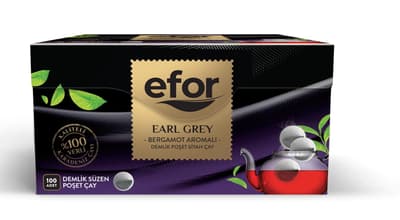 Efor Earl Grey Çay 3,2 gr x 100 Adet