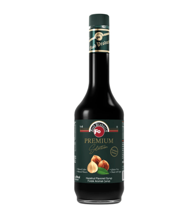 Fo Fındık Aromalı Şurup - Premium 700 ml