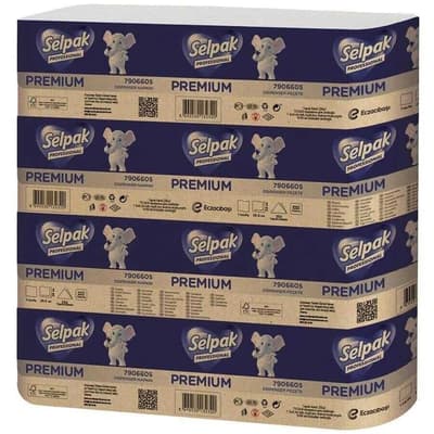 Selpak Premium Dispenser Peçete 250 Yaprak x 18 Adet(7906605)