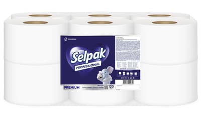 Selpak Professional Premium İçten Çekmeli Tuvalet Kağıdı 120 m x 12 Adet (7907837)