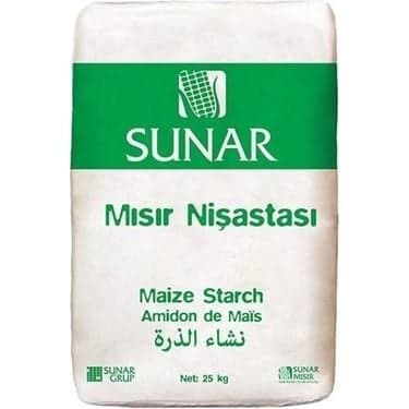 Sunar Mısır Nişastası 25 kg