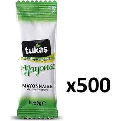 Tukaş Poşet Mayonez 9 gr 500'lü