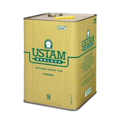 Ustam Baklava Yağı Sade 16,38 kg