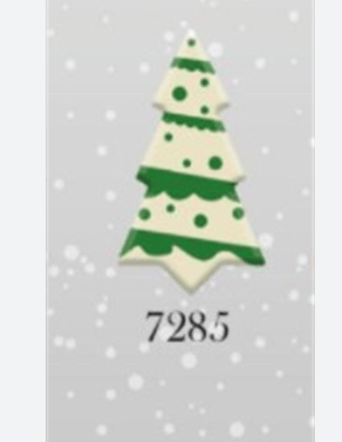 Dr.Gusto 7285 Dekor Çikolata Çam Ağacı 384'lü