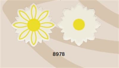 Dr.Gusto 8978 Dekor Çikolata Papatya 288'li