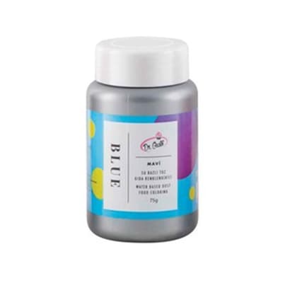 Dr.Gusto Su Bazlı Mavi Toz Boya 75 gr