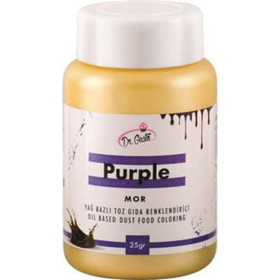 Dr.Gusto Yağ Bazlı Mor Toz Boya 25 gr