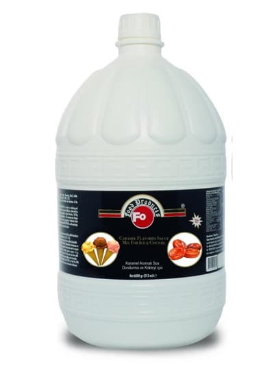 Fo Dondurma ve Kokteyl için Karamel Aromalı Sos 6 kg