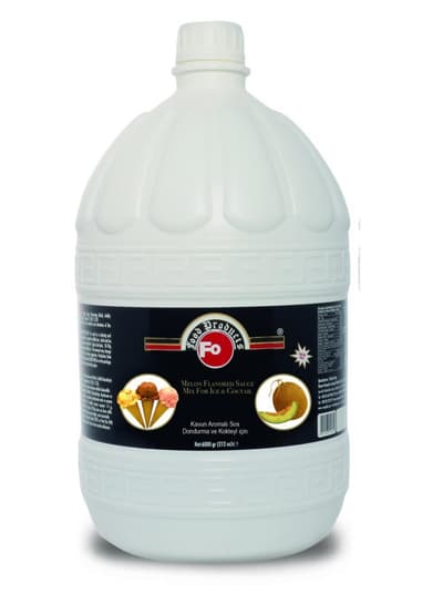 Fo Dondurma ve Kokteyl için Kavun Aromalı Sos 6 kg
