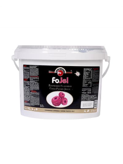 Fo Frambuaz Aromalı Soğuk Pasta Jöle 7 kg