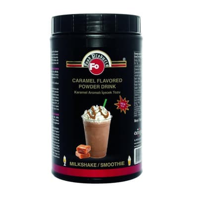 Fo Karamel Aromalı İçecek Tozu Milk Shake/Smothie 1 kg