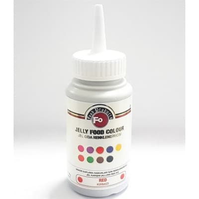 Fo Kırmızı Jel Gıda Boyası 300 gr