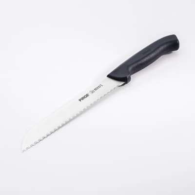Pirge 38024-01 Ecco Ekmek Bıçağı Pro 17,5 cm Siyah