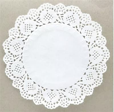 Turta Mendili Dantelli 22 cm