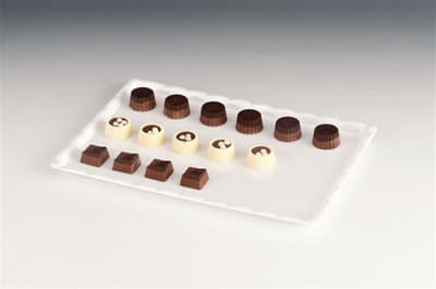 Zicco Polycarbonat Çikolata Teşhir Beyaz 20x30 Kod:Zcp 225