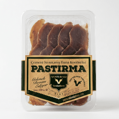 Dana Kontrfile (Sırt) Pastırma 100 g