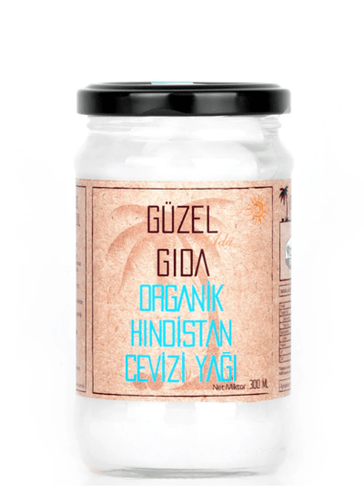 Soğuk Sıkım Organik Hindistan Cevizi Yağı 300 ml