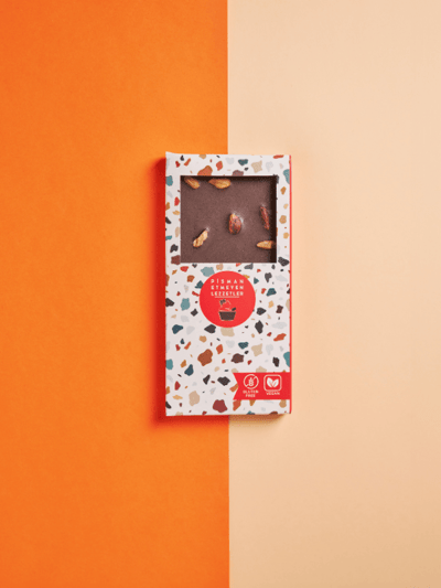 Ev Yapımı Şekersiz Çikolata - Antep Fıstıklı