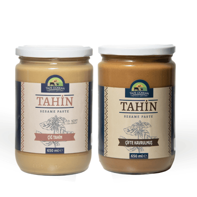 Fethiye Tahini ve Çifte Kavrulmuş Tahin Set