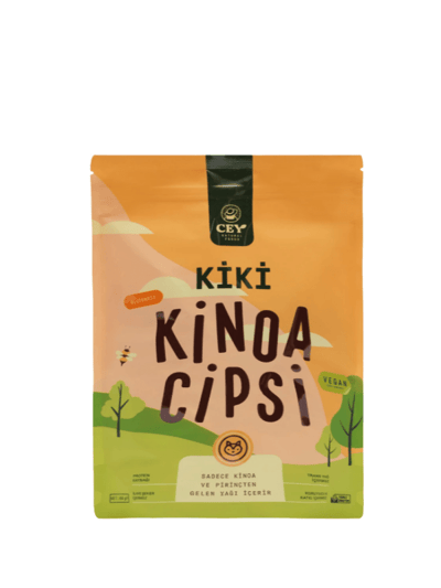 Glutensiz Kiki Kinoa Cipsi 80 g