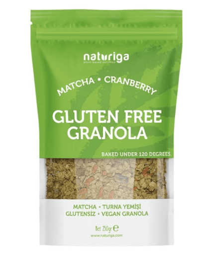 Glutensiz Matcha & Goji Granola 250 g