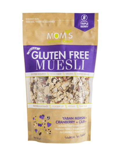 Glutensiz Muesli Çilek Blueberry Cranberry 300 g