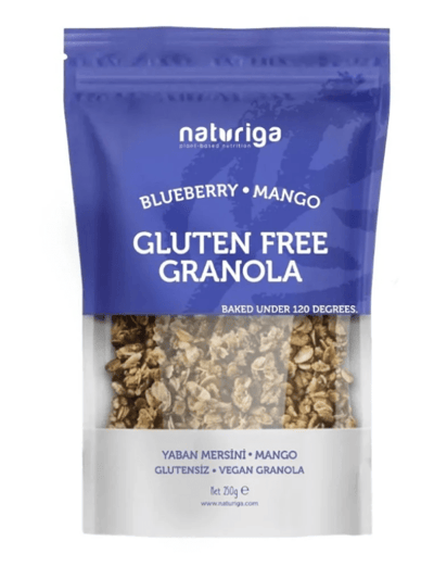 Glutensiz Yaban mersini & Mango Granola 250 g