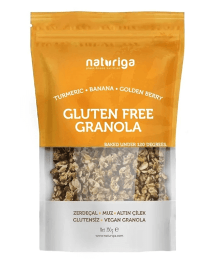 Glutensiz Zerdeçal & Altın Çilek Granola 250 g