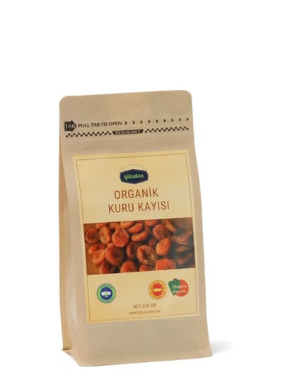 Gülaslan Organik Kuru Kayısı 250gr