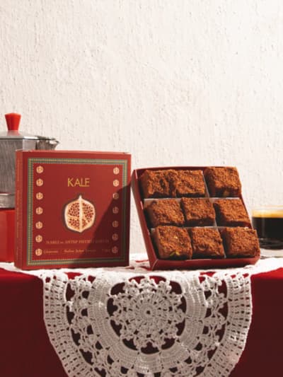 Kale Rafine Şeker İlavesiz Narlı ve Antep Fıstıklı Lokum