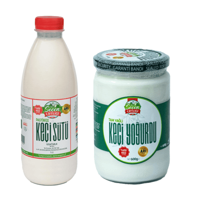 Keçi Sütü Ve Keçi Yoğurdu Seti