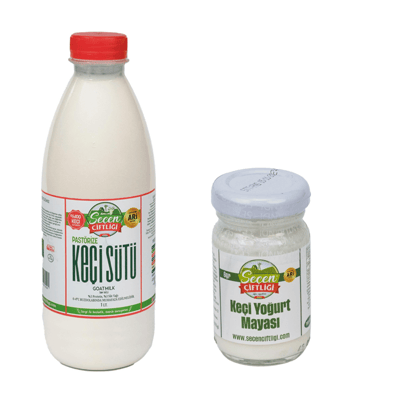Keçi Sütü ve Maya Seti 1 Lt