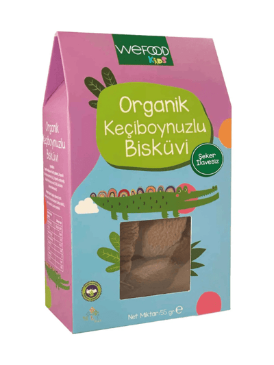 KİDS ORGANİK KEÇİBOYNUZLU BİSKÜVİ- 55 GR