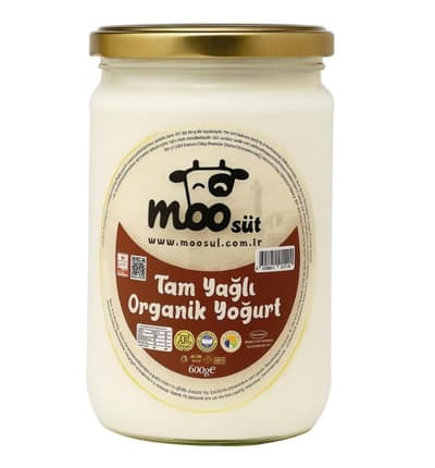 Moosüt Organik Tam Yağlı Yoğurt 600gr