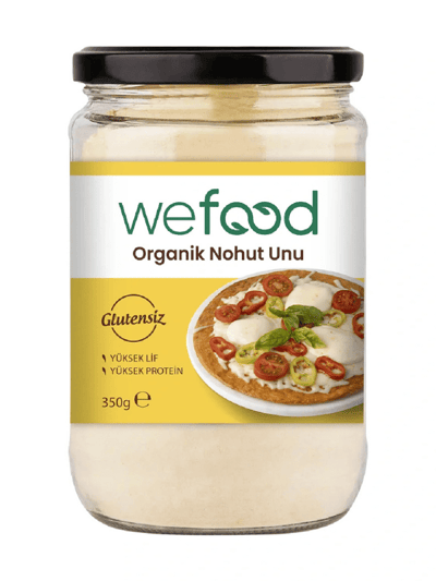 ORGANİK GLÜTENSİZ NOHUT UNU - 350 GR