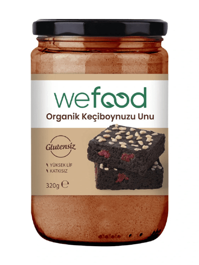 ORGANİK KEÇİBOYNUZU UNU - 320 GR